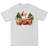 Dove Grey christmas santa coffee cups Premium Tee - CowGirlArtShop