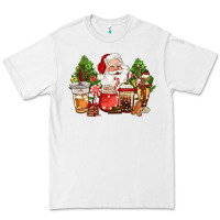 White christmas santa coffee cups Premium Tee - CowGirlArtShop