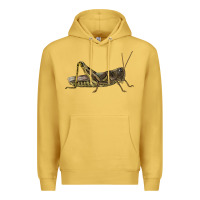 Antique Gold Grasshopper Premium Hoodie - LillyAllenDesigns
