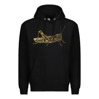 Black Grasshopper Premium Hoodie - LillyAllenDesigns