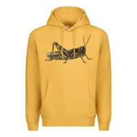 Mustard Grasshopper Premium Hoodie - LillyAllenDesigns