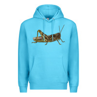 Ocean Blue Grasshopper Premium Hoodie - LillyAllenDesigns