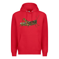 Red Grasshopper Premium Hoodie - LillyAllenDesigns