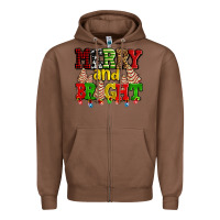 Chestnut merry and bright with christmas tree  cakes ado Zipper Hoodie - AdoDesignShop