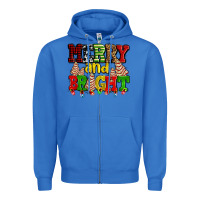 True Royal merry and bright with christmas tree  cakes ado Zipper Hoodie - AdoDesignShop