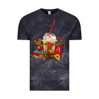 Cloud Black teacher frappe coffee Vintage Tee - FaDigitalArtStudio