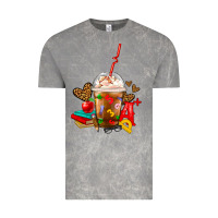 Cloud Rock teacher frappe coffee Vintage Tee - FaDigitalArtStudio