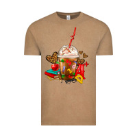 Vintage Coffee teacher frappe coffee Vintage Tee - FaDigitalArtStudio