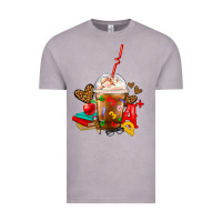 Vintage Zinc teacher frappe coffee Vintage Tee - FaDigitalArtStudio