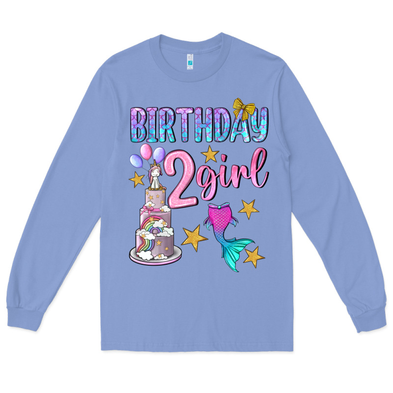 Birthday Girl 2 Long Sleeve Tee by BundleAndBundleShop | Teevron