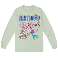 Matcha birthday girl 2 Long Sleeve Tee - BundleAndBundleShop