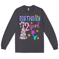 Smoke birthday girl 2 Long Sleeve Tee - BundleAndBundleShop