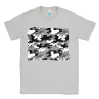 Moon Dust black and white camouflage background Classic Tee - Artiststas