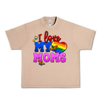 Burro I love my moms Urban Heavy Tee - FaDigitalArtStudio