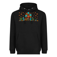 Black thankful turkey Heavyweight Hoodie - JahusDesignShop