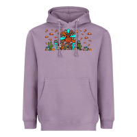 Lavender thankful turkey Heavyweight Hoodie - JahusDesignShop