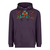 Plum thankful turkey Heavyweight Hoodie - JahusDesignShop