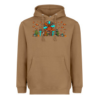 Toasted Coconut thankful turkey Heavyweight Hoodie - JahusDesignShop
