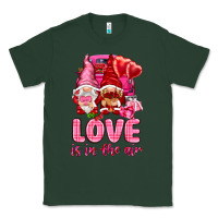 Sports Green Love is in the air with gnomies Valentine's Day Classic Tee - HowdyJamesFarm