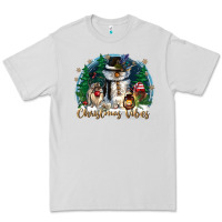 Dove Grey christmas vibes Premium Tee - CowGirlArtShop