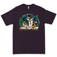 Plum christmas vibes Premium Tee - CowGirlArtShop