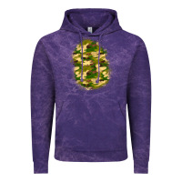 Cloud Purple camouflage patch 4 Vintage Hoodie - BundleAndBundleShop