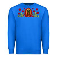 True Royal lady of Guadalupe cactus rose Premium Sweatshirt - JahusDesignShop