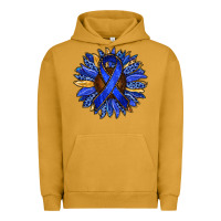 Pigment Peanut Butter Colon Cancer Awareness sunflower Urban Hoodie - RanaPortraitStore