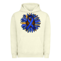 Pigment Pistachio Colon Cancer Awareness sunflower Urban Hoodie - RanaPortraitStore