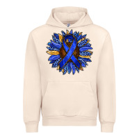 Sandshell Colon Cancer Awareness sunflower Urban Hoodie - RanaPortraitStore