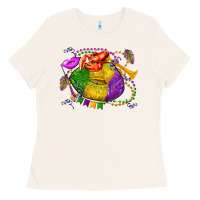 Bone mardi gras lips olivia Ladies Tee - OliviaCreatesArt
