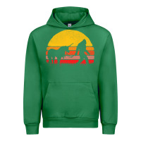 Emerald sasquatch and unicorn vintage Urban Hoodie - artisFamous