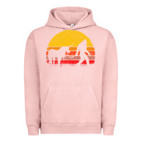 Pigment Salmon sasquatch and unicorn vintage Urban Hoodie - artisFamous