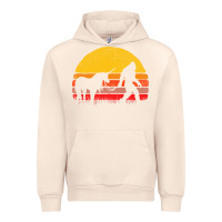 Sasquatch And Unicorn Vintage Urban Hoodie | Teevron