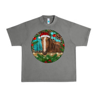 Tornado Brown Horse Christmas Urban Heavy Tee - RanaPortraitStore
