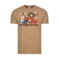 Vintage Coffee It's Game Day Y'all Baseball Coffee Cups Vintage Tee - FaDigitalArtStudio