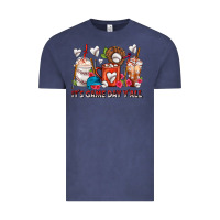 Vintage Denim It's Game Day Y'all Baseball Coffee Cups Vintage Tee - FaDigitalArtStudio