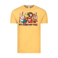 Vintage Mustard It's Game Day Y'all Baseball Coffee Cups Vintage Tee - FaDigitalArtStudio