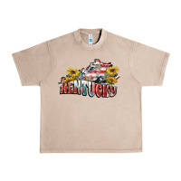 French Oak kentucky 4th of july Urban Heavy Tee - FaDigitalArtStudio