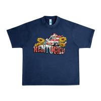 Navy kentucky 4th of july Urban Heavy Tee - FaDigitalArtStudio