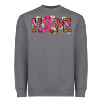 Storm hope and cancer ribbon Heavyweight Sweatshirt - AdoDesignShop