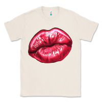 Natural Lip mark Valentine's Day Classic Tee - HowdyJamesFarm