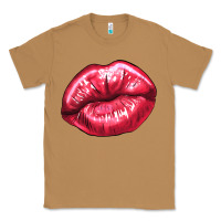 Toasted Coconut Lip mark Valentine's Day Classic Tee - HowdyJamesFarm