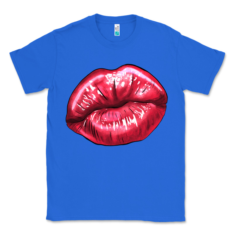 Lip Mark Valentine's Day Classic Tee by HowdyJamesFarm | Teevron