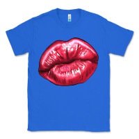 True Royal Lip mark Valentine's Day Classic Tee - HowdyJamesFarm