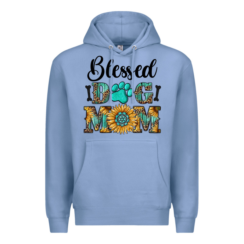 Blessed Dog Mom Premium Hoodie by RanaPortraitStore | Teevron