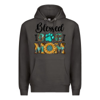 Smoke Blessed dog mom Premium Hoodie - RanaPortraitStore