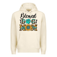 Tofu Blessed dog mom Premium Hoodie - RanaPortraitStore
