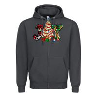 Smoke joy with christmas tree cake ado Zipper Hoodie - AdoDesignShop