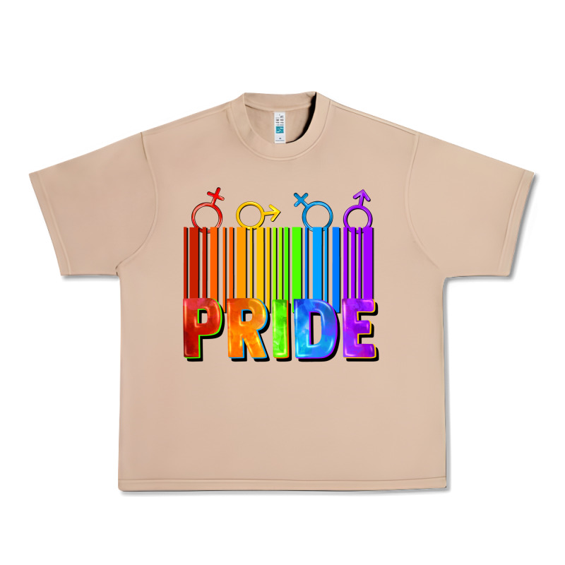 Pride Barcode Urban Heavy Tee by FaDigitalArtStudio | Teevron